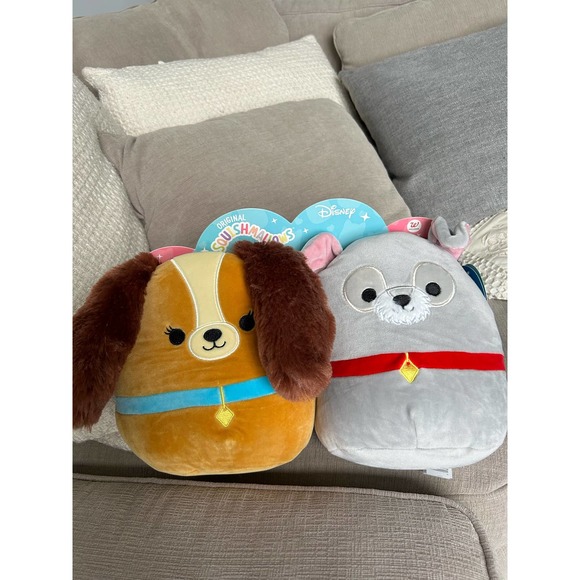 Squishmallow Perfect Pairs - Set of 2 Squishmallows (1Lady and 1 Tramp 8" Set) - Picture 4 of 4